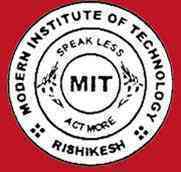 [MIT] Modern Institute of Technology, Rishikesh